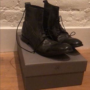H by Hudson Combat Boots - Swathmore